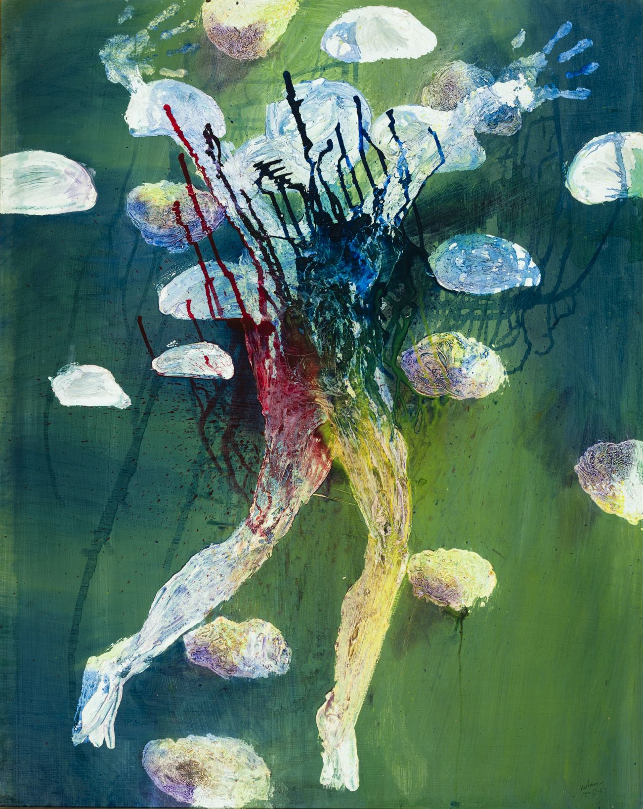 Bather in a Lily Pool (1957)