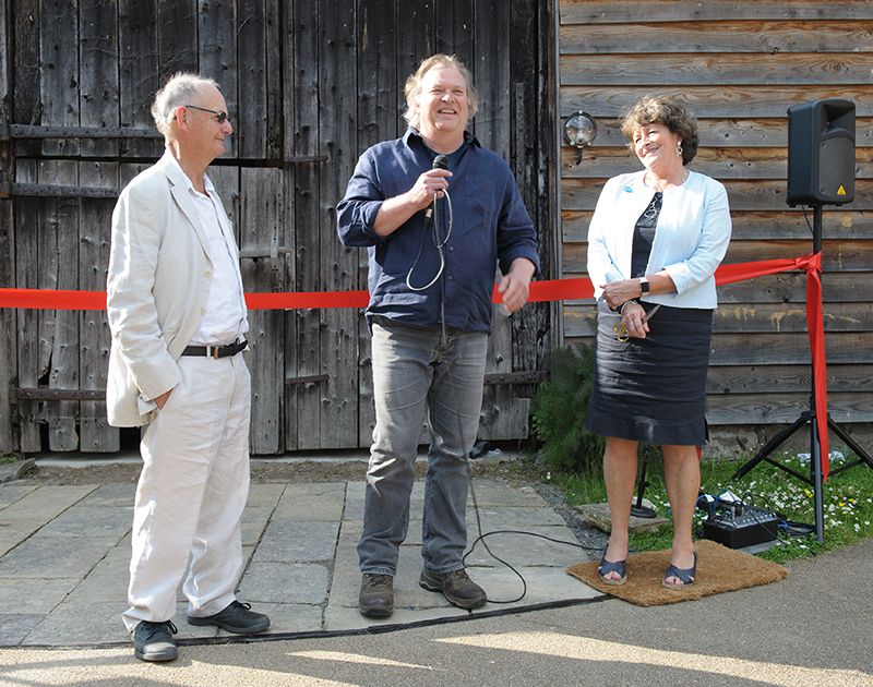 Lord David Lipsey (Left)