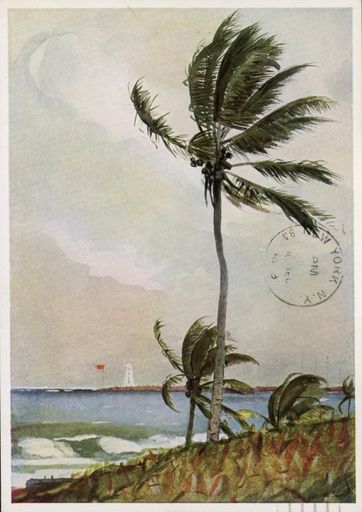 An image of the front of this postcard