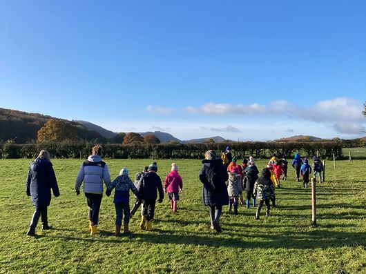 Forest School walk