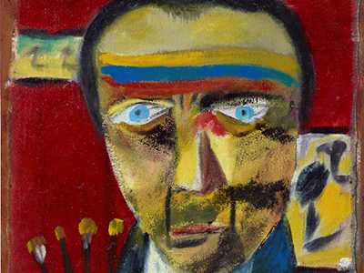 Self portrait, Sidney Nolan